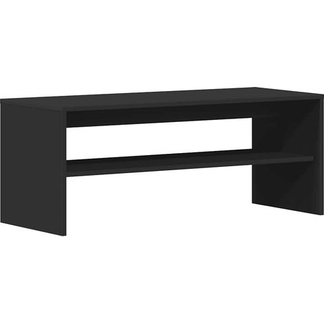 Maison Exclusive - TV-Schrank Schwarz 100x40x40 cm Holzwerkstoff