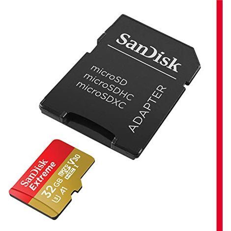 SanDisk Ultra MicroSD-Karte – 32 GB Gold – kompatibel mit MP3-Playern, Smartphones, Kameras und Dashcams (1/3)