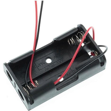 Batteriepack für 100 AA-Batterien mit leitfähigen Drähten, Stromanschluss für elektronische DIY-Projekte (1/5)