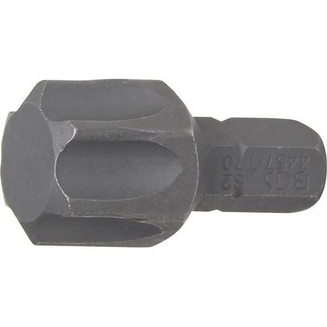 Embout Torx T70 8 mm - L. 30 mm - Profil T, Précision et Durabilité, Acier - D-Work