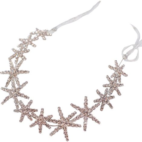 Bandeau étoile de mer fait main pour femme, serre-tête sirène, bijou de tête en cristal, couronne de mariée/mariée (1/5)