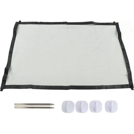 Grille de sécurité pour chien Mesh Home Portable, barrière de protection animaux facile à installer pour portes et couloirs (1/5)