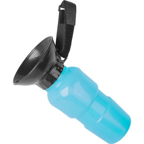 Gamelle de voyage 500 ml bouteille d'eau pour chiens et chats (1/2)