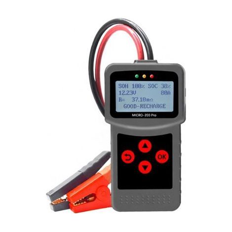 Testeur de batterie numérique 12 volts pour voiture et moto, analyseur de batterie Micro-200 Pro, outil de diagnostic automobile et moto- (1/5)