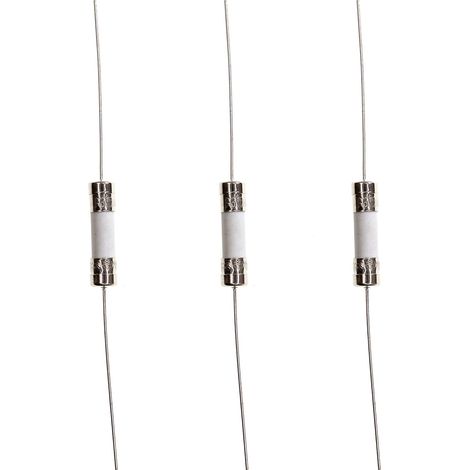 Fusible Céramique - 10 Pièces - 5x20mm - 3.15A 250V - Fusion Rapide - Pour Électronique
