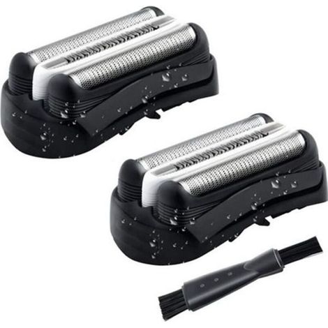 2 PièCes 32B TêTe de Rasoir de Remplacement pour Braun 32B Series 3 301S 310S 320S 330S 340S 360S 380S 3000S 3020S 3040S 3080S (1/4)