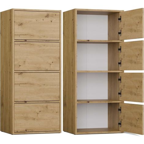 Cassettiera, rovere Artisan, 50 x 119 x 40 cm (1/5)