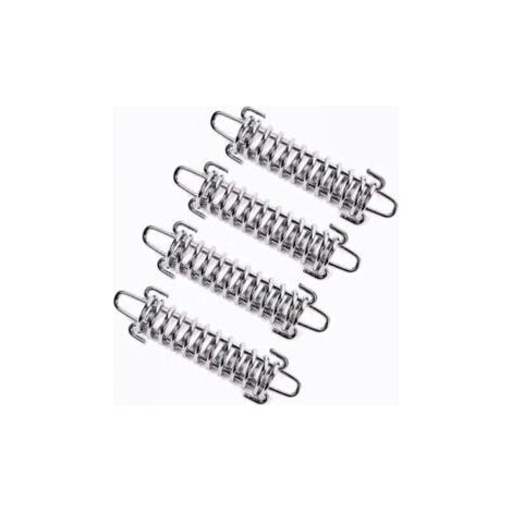 Lot de 4 ressorts de voile d'ombrage, ressorts de tension de voile d'ombrage, ressorts de tension de tente de camping, verrou de cordon de ressort de tente (1/5)