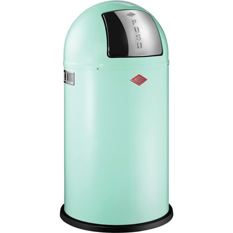 Wesco Mülleimer Pushboy mint (1/3)