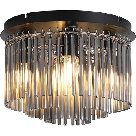 Plafonnier Swizzle noir - 55620-320SM (1/3)