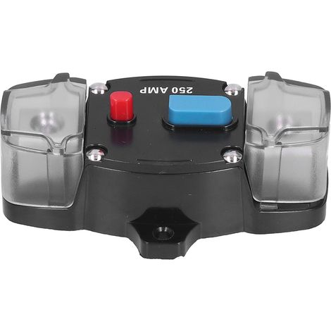Disjoncteur automatique 250A réarmable protection surcharge pour camping-car bateau système audio vidéo (1/5)