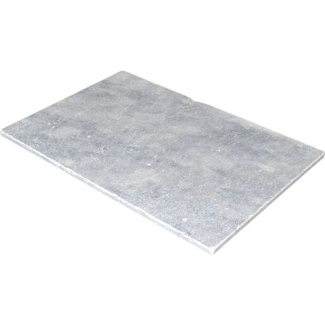 Dallage en pierre naturelle Marbre Gris Vieilli 61x40,6x1,2 cm (1/4)