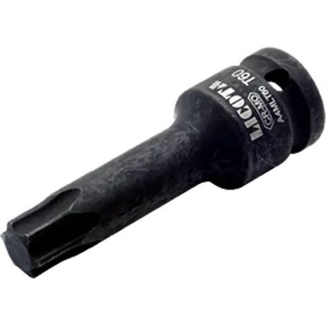 Douille hexagonal 1/2 pouce T10 en acier Cr-Mo pour outils d'atelier
