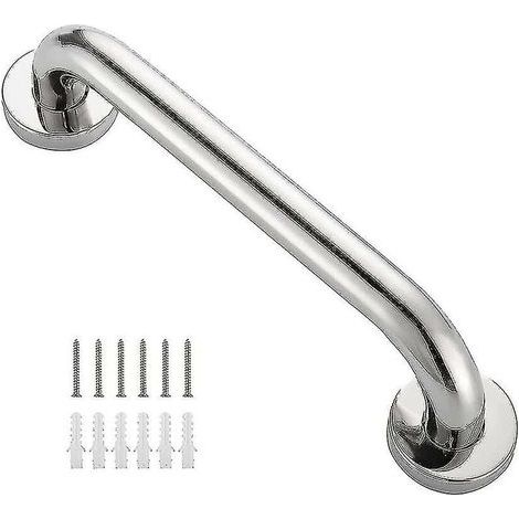 30 cm dicker Edelstahl-Haltegriff für Badewanne und Duschvorhang (1/5)
