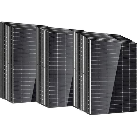 Lot de 20 Panneaux solaires 450Wc DMEGC Bifacial - Bi-verre (1/4)