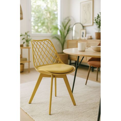 Sillas Comedor - Silla Mima Suprym - Mostaza (1/5)