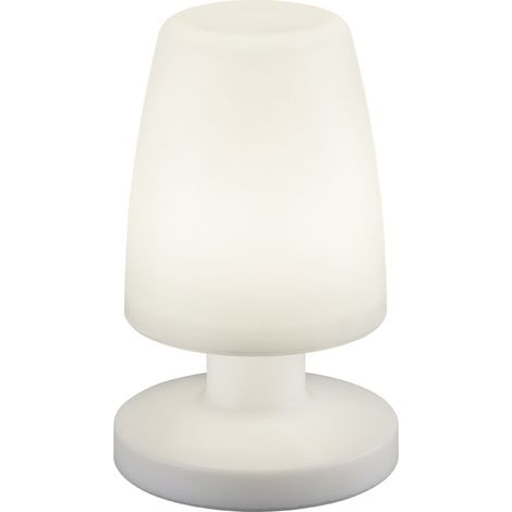 Lampe extérieure portable DORA blanche LED 3000K IP44 (1/4)
