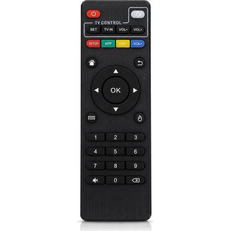 Télécommande Universelle IPTV et Box Android TV - Compatible avec X96 Mini, MXQ Pro 4K, TX3, H96- Fernbedienung/Smart Remote Control pour Boîtier TV et Décodeur 4K (1/5)