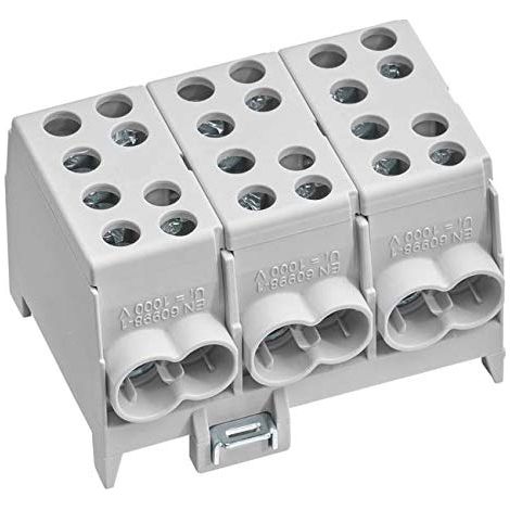 HAGER KH35L3 BORNE DE DÉRIVATION PRINCIPALE 1 PIÈCE.