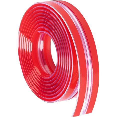 Bande de protection d'angle transparente en PVC, protection de bord de table, bande de protection transparente de 2 mètres (1/5)