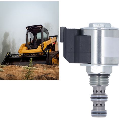 Électrovanne 12V pour excavatrice, compatible avec les excavatrices CAT 304E et 303.5E. (1/5)