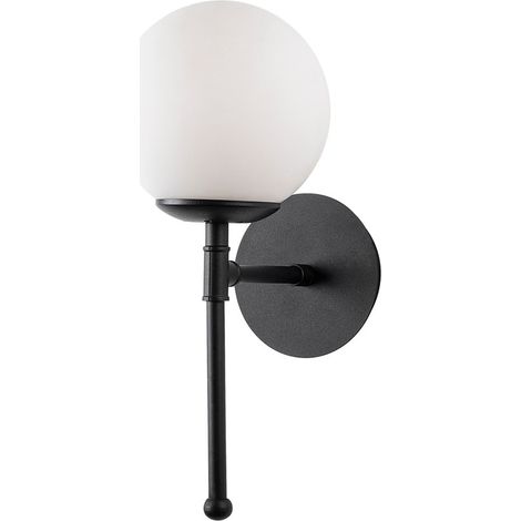 Aplique de pared Garet Negro (1/5)