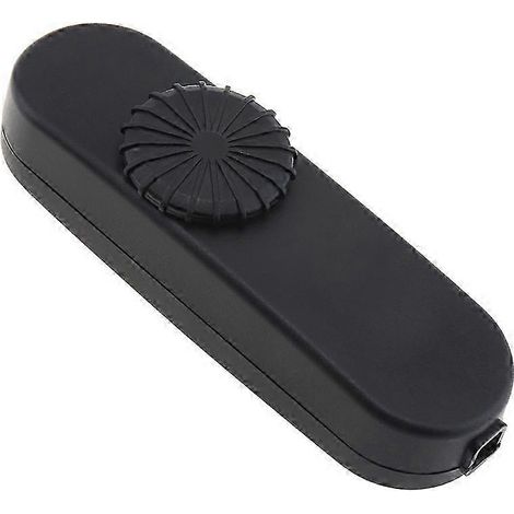 Interrupteur variateur LED, variateur rotatif à plage complète, compatible avec les lampes de bureau 220 V/lampes LED/ampoules halogènes, interrupteur d'éclairage à branchement direct. (1/5)