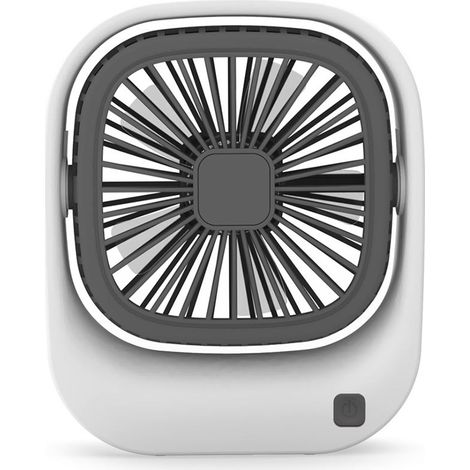 Tragbarer Ventilator – Mini-USB-Ventilator mit abnehmbarem Ständer für Tisch- oder Handbetrieb – 3 Geschwindigkeitsstufen – Für Zuhause, Büro, Reisen und Outdoor-Aktivitäten – 1 Stück (1/5)