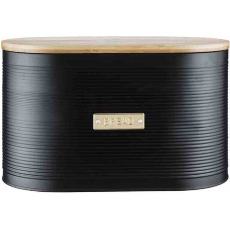 Typhoon Otto Black Bread Bin (1/2)