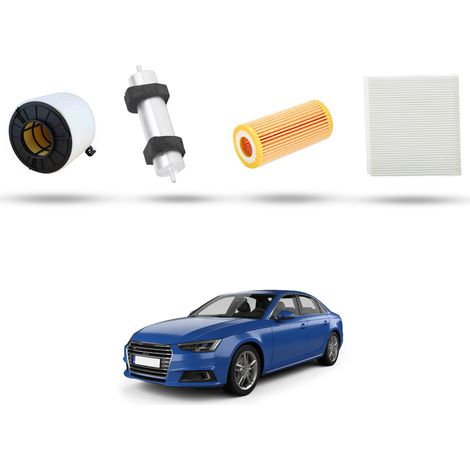 Kit Tagliando 4 filtri compatibile con Audi A4 (B9,8W) 45 tdi F5 170kw dal 2018 (1/5)