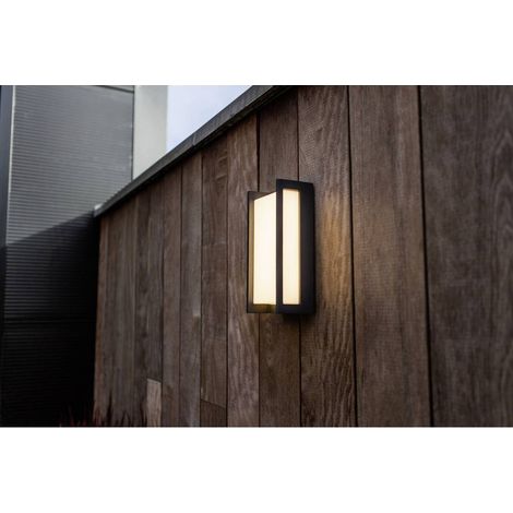 Lutec Qubo 5193001118 Lampada da parete per esterni a LED LED (monocolore) LED a montaggio fisso 18 W Antracite (1/4)