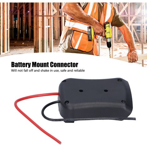 Batterieadapter mit Befestigungslöchern für Batteriestromanschlüsse der Serie DW60V DCB (1/5)