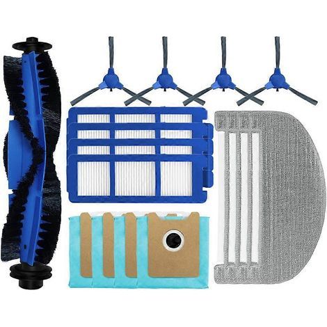 Filtre de Accessoires Clean G40 Hybrid/ Hybrid Plus Robot Aspirateur Sac à poussière HEPA Filtre Roller Side Bru (1/5)
