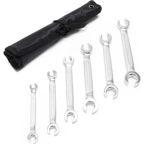 Jeu de cles a tuyauter bgs pour raccords hydrauliques ou freinage de 8 à 19mm