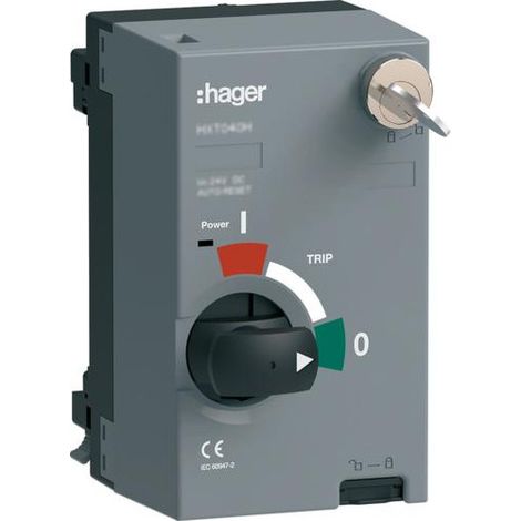 Mot.P250 230-240VAC ss AR+clé - APPAREILLAGE DE TETE HAGER HXT044HK