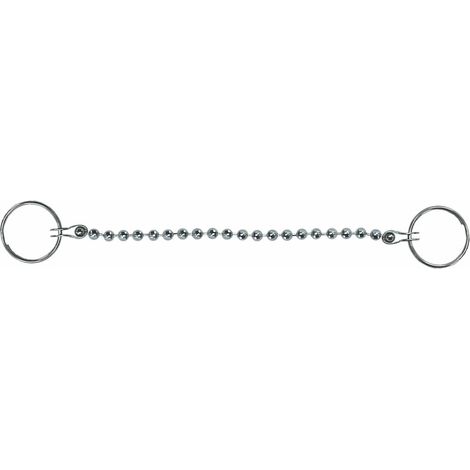 Cadenilla De Bolas Cromada 40 cm Para Bañera