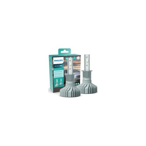 2X AMPOULES H3 LED ULTINON PRO5100 PHILIPS 5800K +180% 11336U51X2 (1/4)