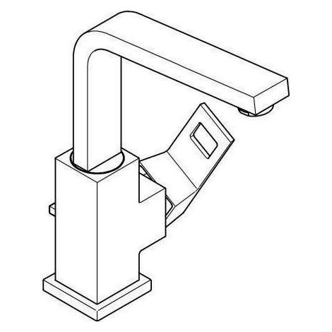 Grohe Eurocube Einhand-Waschtischbatterie, L-Size, (1/5)