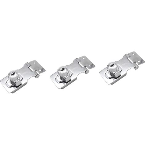 jojofuny Lot de 3 verrous de meuble, verrou de bureau cylindrique (1/5)