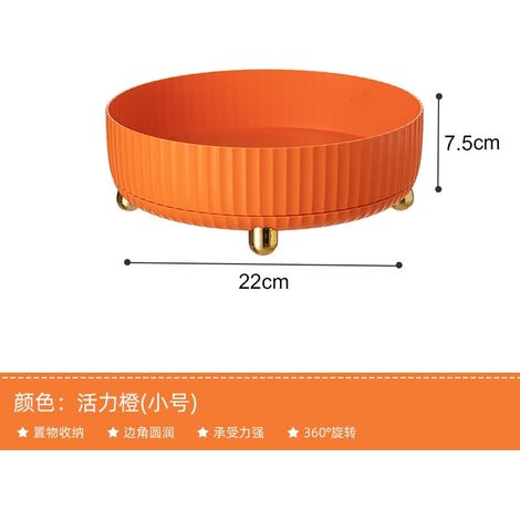 Tourne Disque De Rangement Cuisine - Porte-Assaisonnement Rotatif Multi-Compartiments - Pour Épices Condiments Et Ustensiles - 1 Pièce (1/5)
