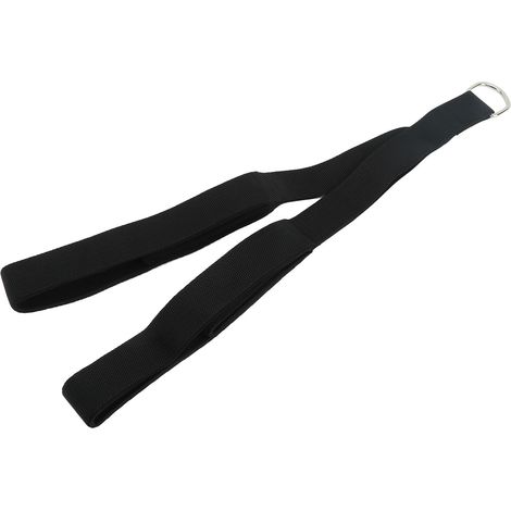 Bande de résistance noire multi-usages pour le renforcement musculaire, l'entraînement et les étirements (1/5)