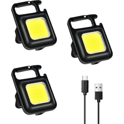 Mini-LED-Werkstattlampe, 800 Lumen, mit Magnet und vier Modi, für Camping und Autoreparaturen. - Crezuo