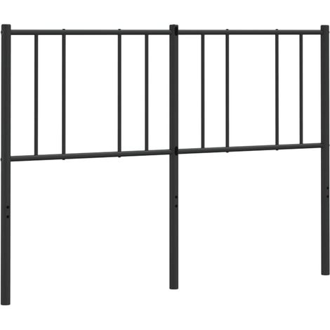 Tête de lit métal noir 150cm (1/5)