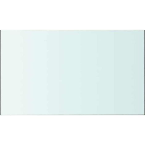 Maison Exclusive - Regalboden Glas Transparent 50 cm x 30 cm