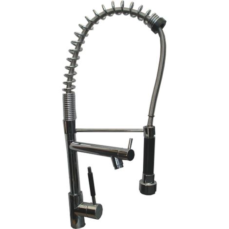 Rubinetto canna flessibile e doccetta estraibile miscelatore monocomando per lavello