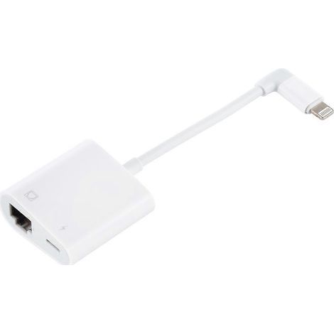 Adaptateur de fonction Ethernet Port + 8 broches femelle vers 8 broches coudées mâle (1/5)