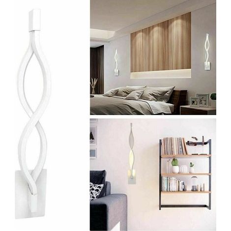 TrAdE Shop Traesio - Applique A Led Lampada Da Parete 9 Watt Ip20 720lm Cct Switch 6500k-4000k-3000k E16-3c - (1/5)