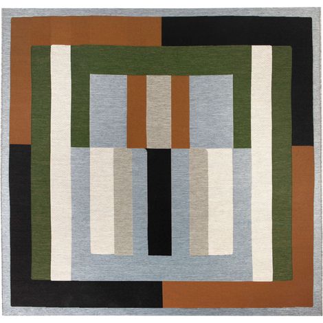 VIVARAISE - Tapis extérieur Vivaraise Jason - Multico 200 x 200 cm (1/5)