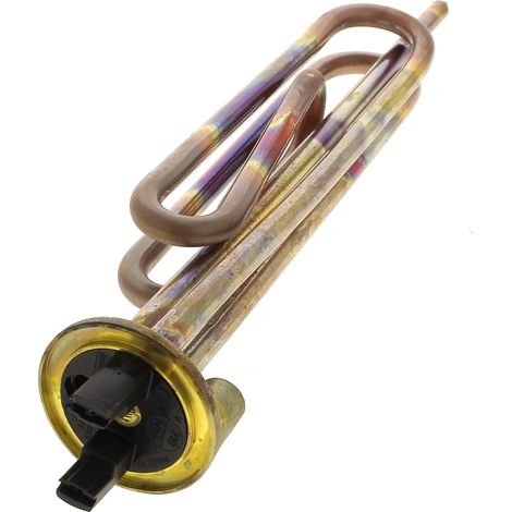 ÉLÉMENT CHAUFFANT ARQUÉ 2400W CHAUDIÈRE MTS POUR CHAUFFE EAU ARISTON - 61401777 (1/2)
