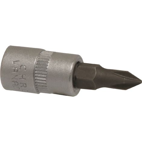 DRAKKAR - Douille tournevis 1/4" avec embout 37mm Phillips® PH0 - 12080 - Ce produit de marque DRAKKAR est neuf.